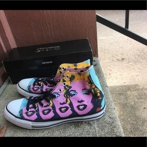 Andy Warhol Marilyn Monroe converse